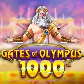 Gates of Olympus 1000 logo – Slots by Pragmatic Play at Malina Casino