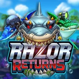Razor Returns logo by Push Gaming at Malina Casino