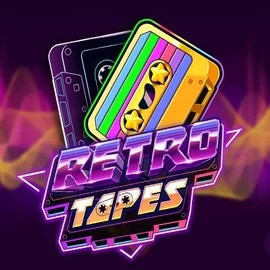 Retro Tapes logo by Push Gaming Malina Casino