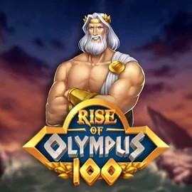 Rise of Olympus 100 slot logo by Play’n GO at Malina Casino